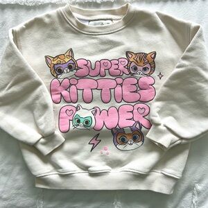 Zara x Disney Super Kitties Crewneck